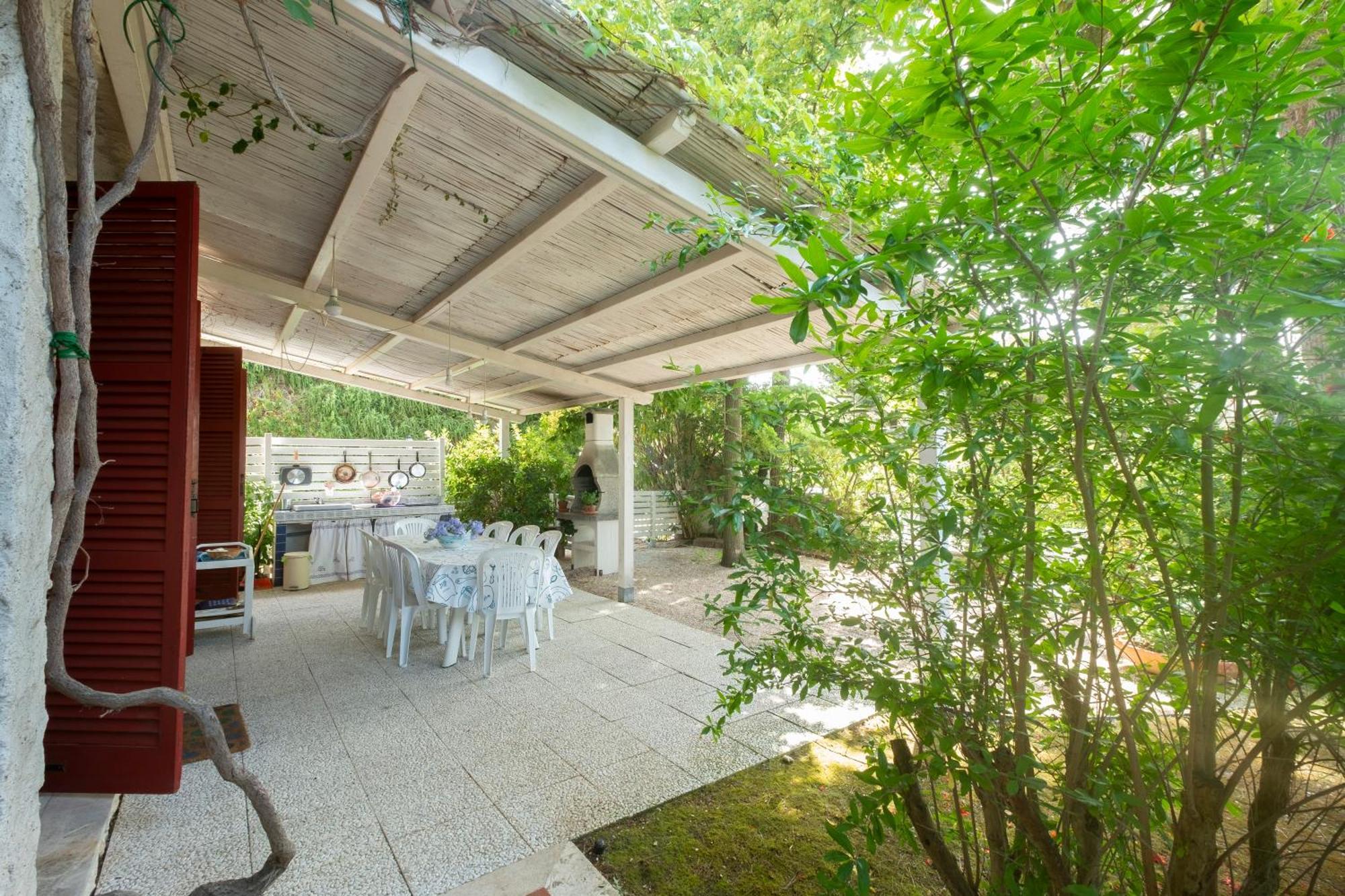142 - Villa Blu A Marcelli - Villa Quadrilocale A Marcelli Con Ampio Giardino , Aria Condizionata E Wifi - Spiaggia Inclusa Nel Prezzo Экстерьер фото